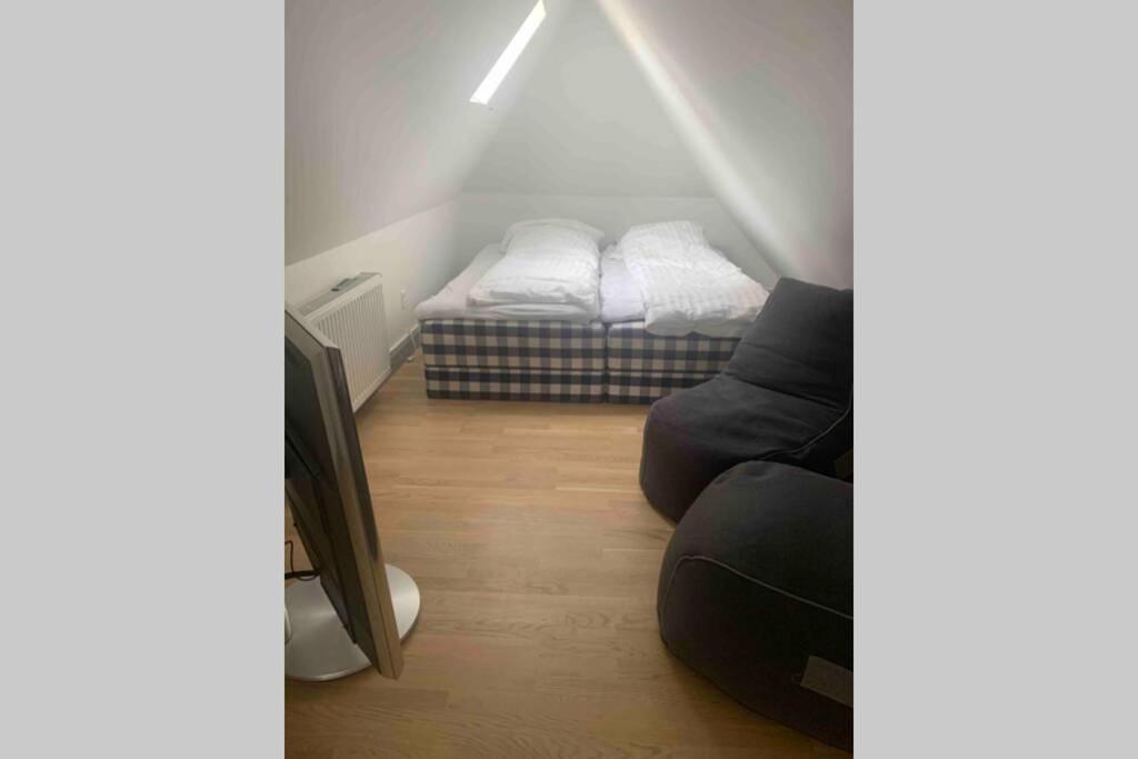 Ferie Lejlighed I Skagen -Huset Med Den Gronne Dor Exteriör bild