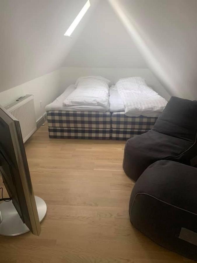 Ferie Lejlighed I Skagen -Huset Med Den Gronne Dor Exteriör bild
